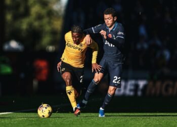 Вулверхэмптон на последних минутах вырвал победу у Тоттенхэма