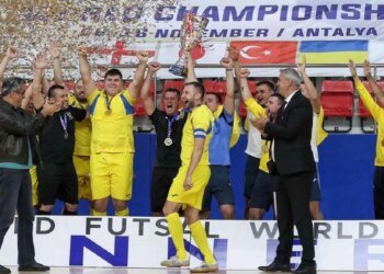 Украина стала чемпионом мира по футзалу среди игроков с нарушениями зрения