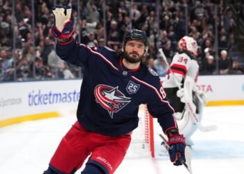 Нападающий «Коламбуса» Марченко рассказал о своём состоянии после восстановления от травмы