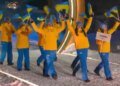 Сборная Украины приняла участие в параде на церемонии открытия Олимпийских игр