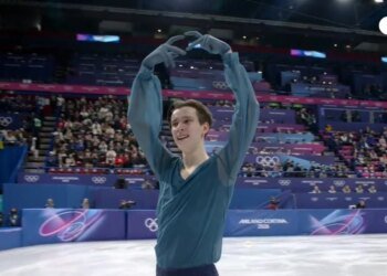 Посвятил программу отцу, защищающему Украину: фигурист Марсак феерично дебютировал на Олимпиаде