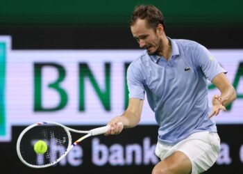 Даниил Медведев вышел в полуфинал турнира в Индиан-Уэллсе