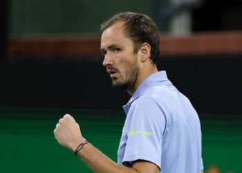 Медведев — Алькарас: россиянин в сете от выхода в финал «Мастерса» в Индиан-Уэллсе