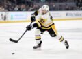 «Питтсбург» в овертайме обыграл «Бостон» с хет-триком Захи. У Чинахова — гол+пас