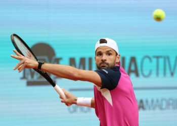 Григор Димитров проиграл Томасу Мартину Этчеверри на старте «Мастерса» в Монте-Карло