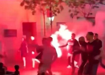 В Будапеште фанаты ПСЖ и Арсенала устроили массовую драку перед финалом ЛЧ