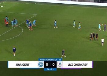 ЛНЗ вылетел из Лиги конференций, уступив "Генту" в серии пенальти