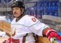 Белорусские игроки НХЛ провели тренировку с Александром Лукашенко