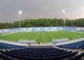 Стадіон Динамо опинився під обстрілом: росіяни влучили в арену реактивним шахедом – відео