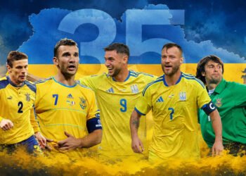 35 лучших футболистов в истории национальной сборной Украины