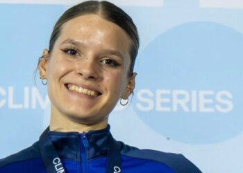 Украинка Полина Халькевич завоевала серебро на этапе Кубка мира по скалолазанию