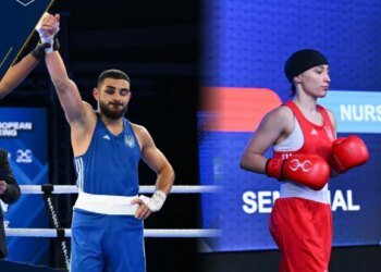 Украинские боксёры Алиев и Охота завоевали золото и серебро на чемпионате Европы