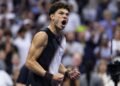 «Это была война». Шелтон — о матче 1/4 финала US Open — 2026 против Алькараса