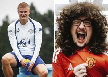 ФОТО. Холанд потроллил фаната МЮ, который не стрижется почти 2 года