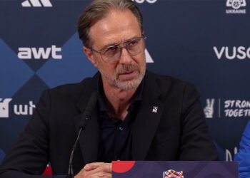 Украина — Венгрия — 1:2. Пресс-конференция. Андреа Мальдера: «Уверен, что поражения мы не заслуживали»