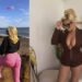 ФОТО. Горячая девушка футболиста устроила эффектную фотосессию на пляже