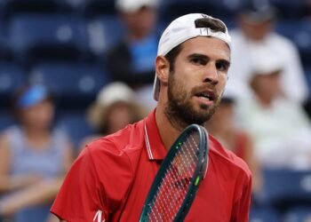 «У меня нет слов». Карен Хачанов — о победе во втором круге турнира ATP-250 в Алма-Ате